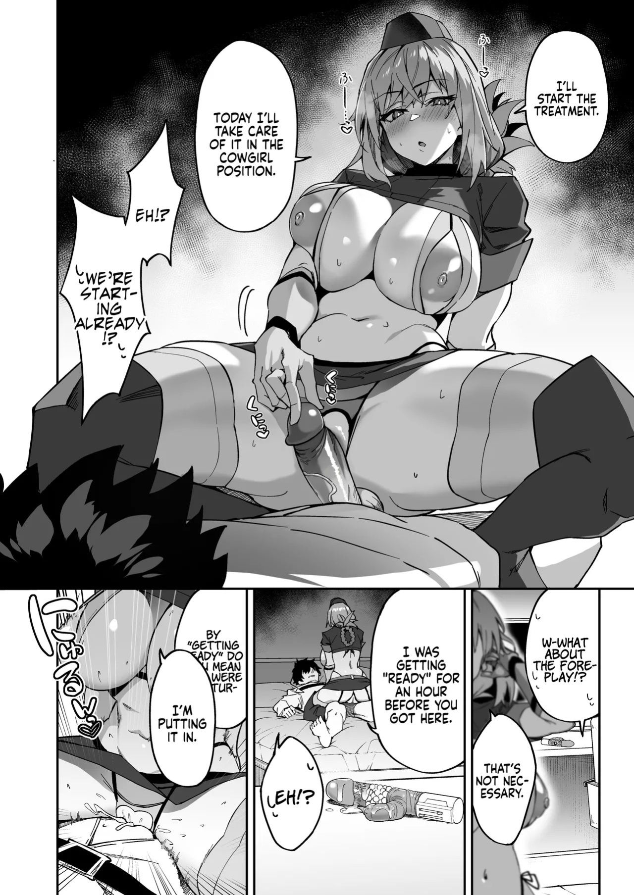[Syunichi Kansuu (Syunichi)] Honkaku Chiryou o Kaishi Shimasu | The Real Treatment Starts Now (Fate/Grand Order) [English] [Coffedrug] [Digital] [Decensored]