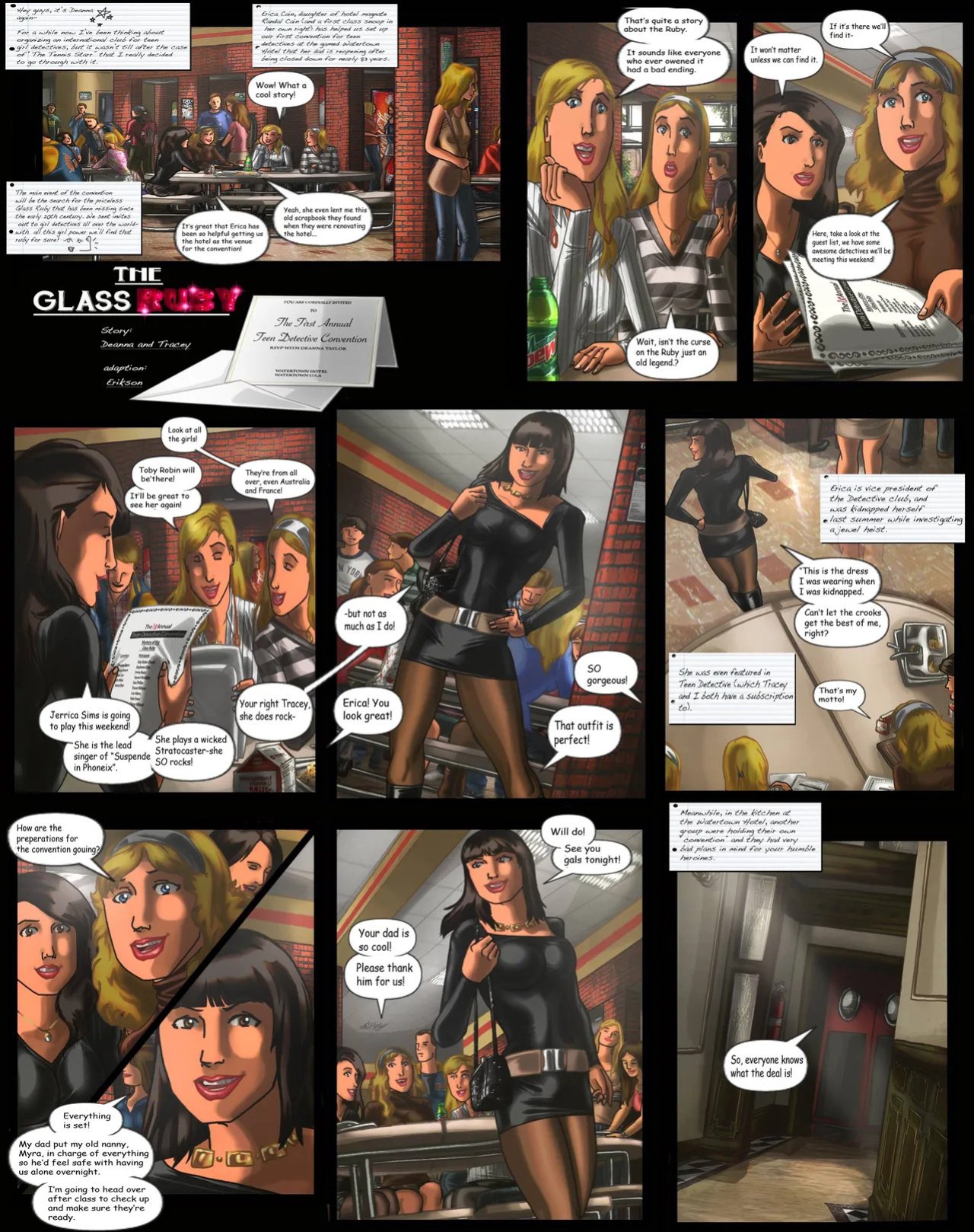 [Deanna & Tracey] In the search for the Glass Ruby