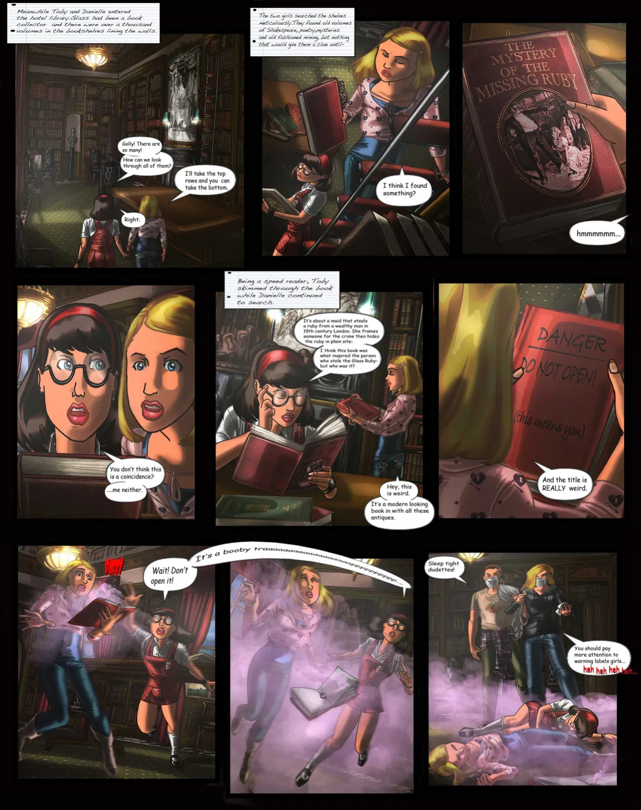 [Deanna & Tracey] In the search for the Glass Ruby