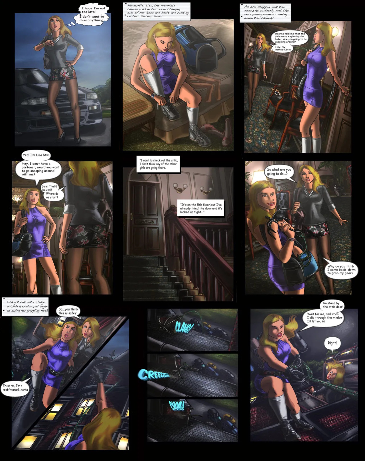 [Deanna & Tracey] In the search for the Glass Ruby