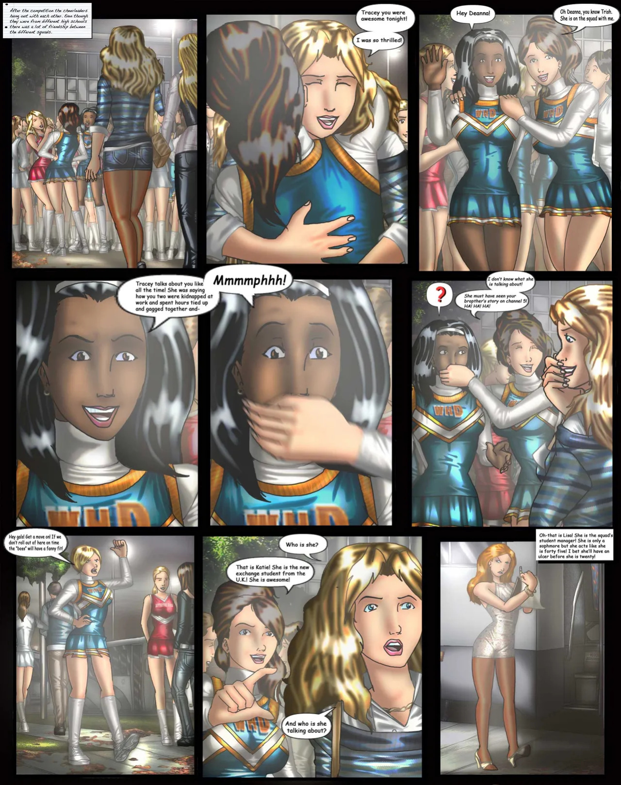 [Deanna & Tracey] Disappearing Cheerleader