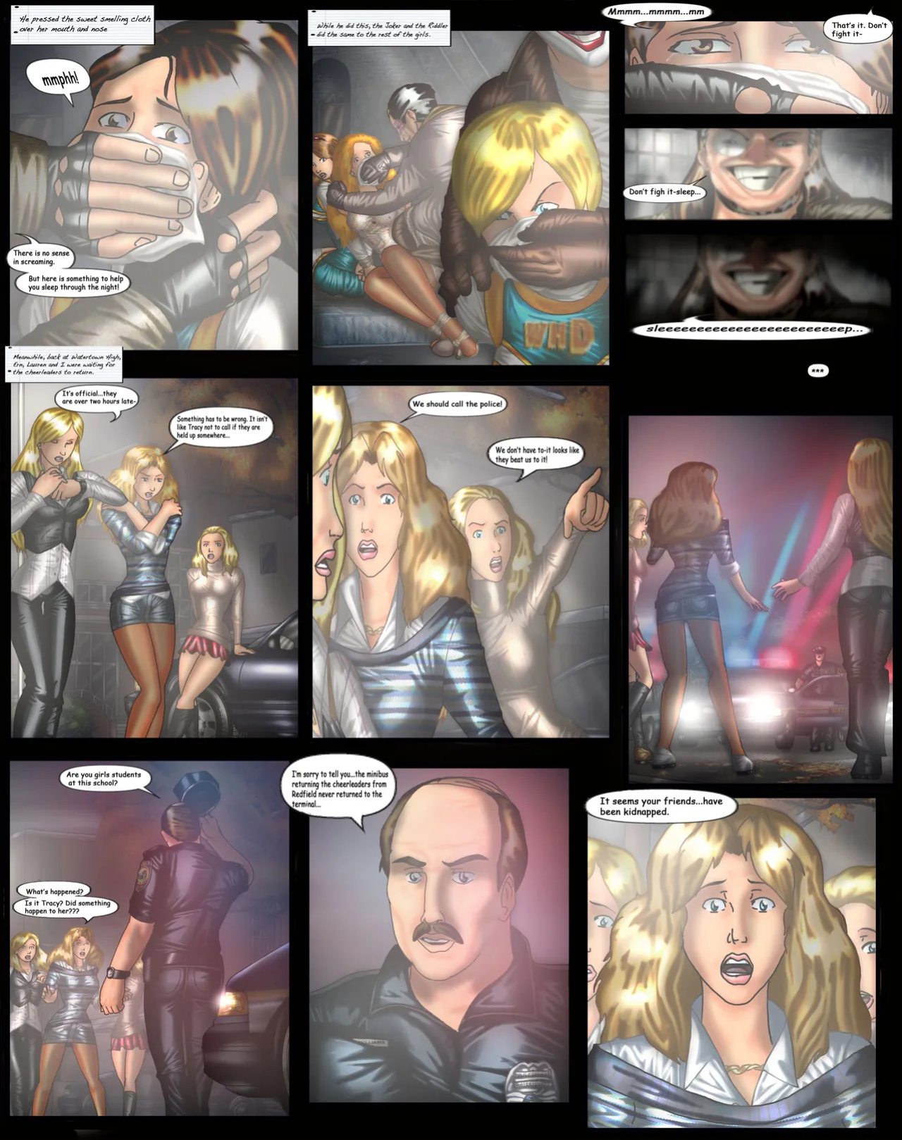 [Deanna & Tracey] Disappearing Cheerleader