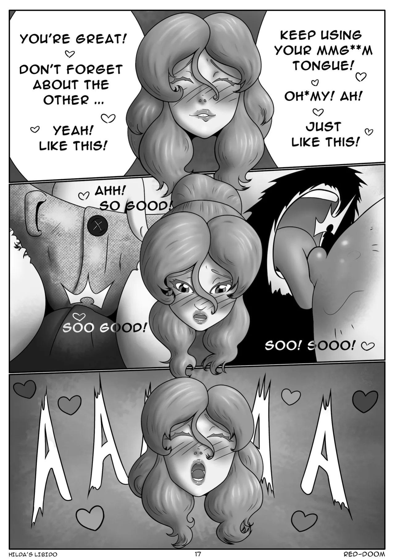 [Red-Doom] Hilda's Libido Ch. 1-4 (Pokemon) [Ongoing]