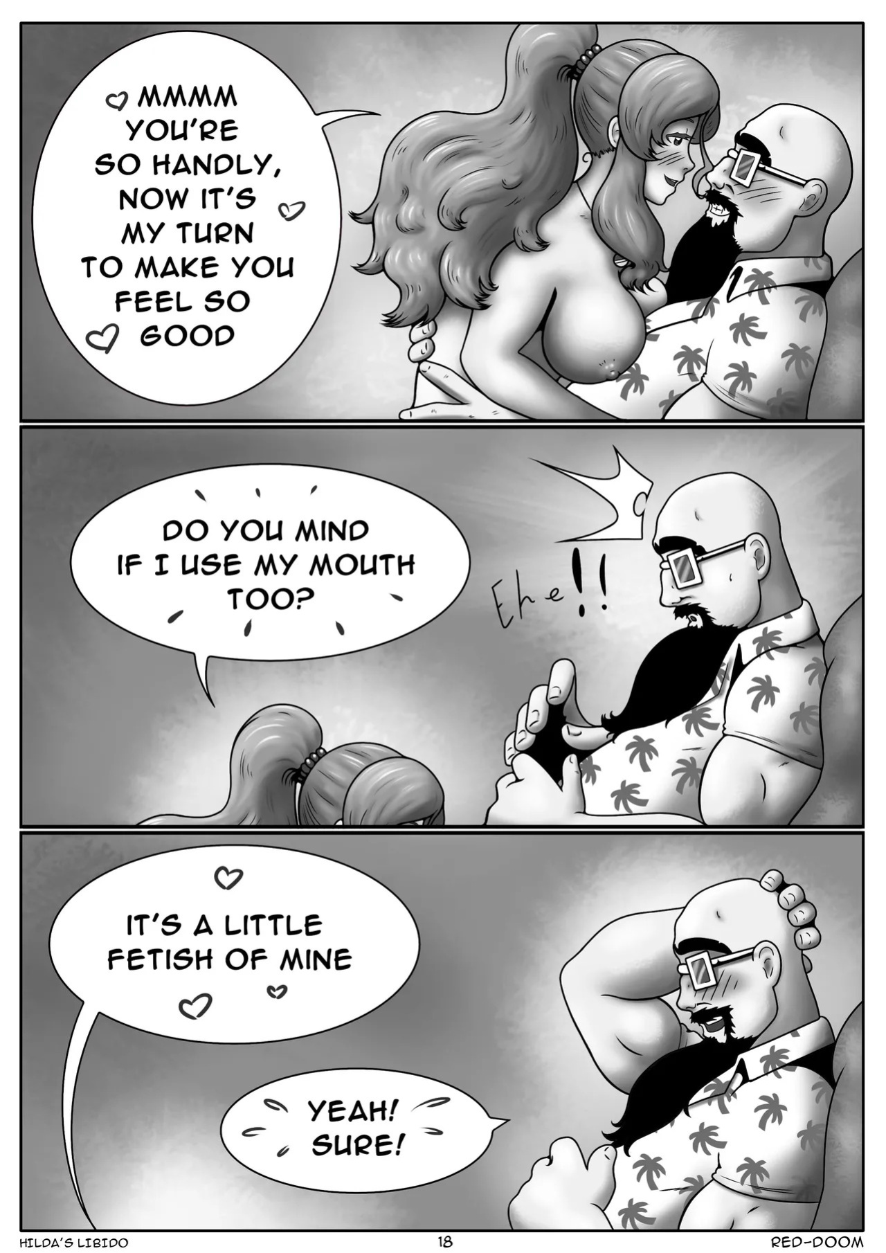 [Red-Doom] Hilda's Libido Ch. 1-4 (Pokemon) [Ongoing]