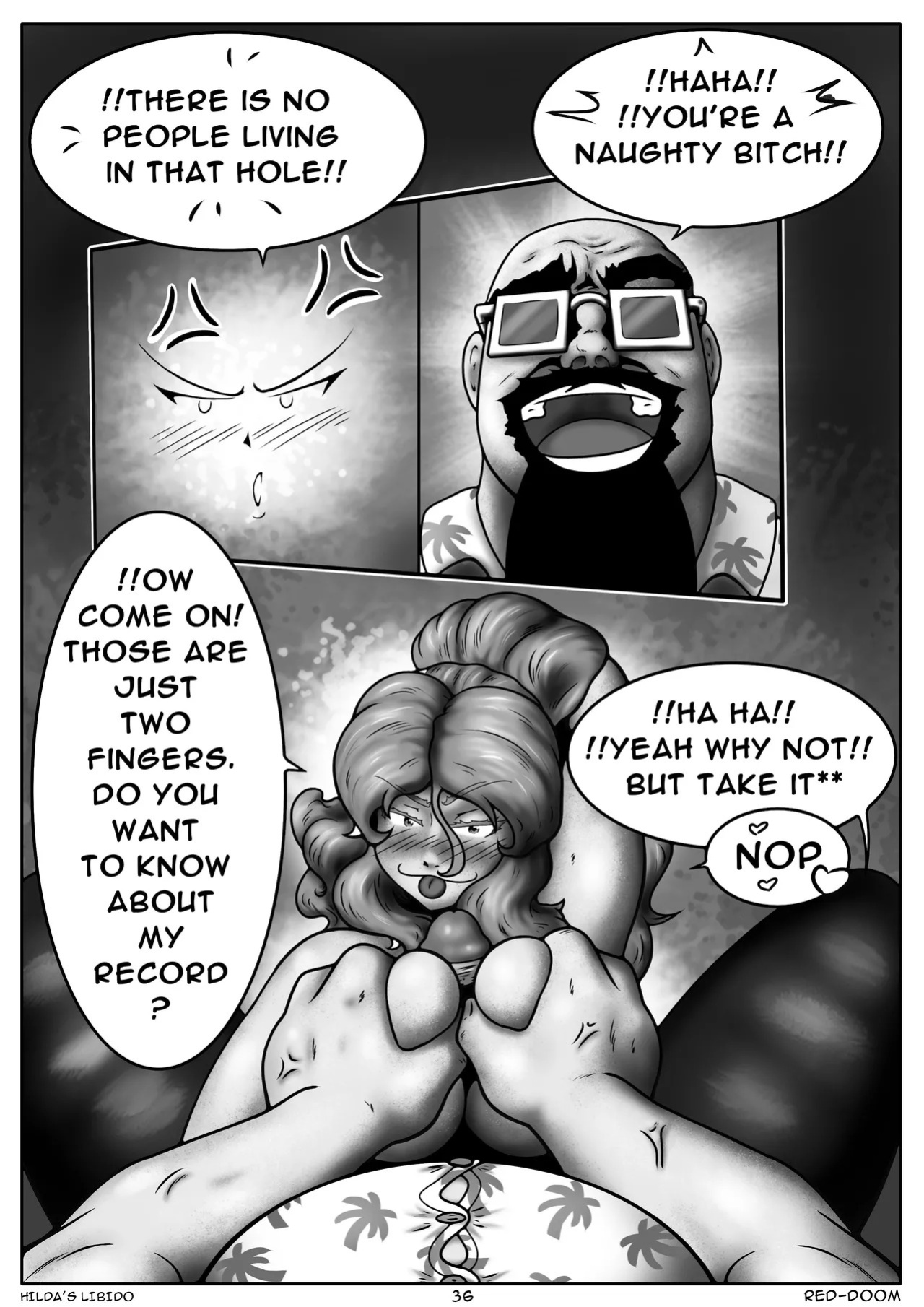 [Red-Doom] Hilda's Libido Ch. 1-4 (Pokemon) [Ongoing]