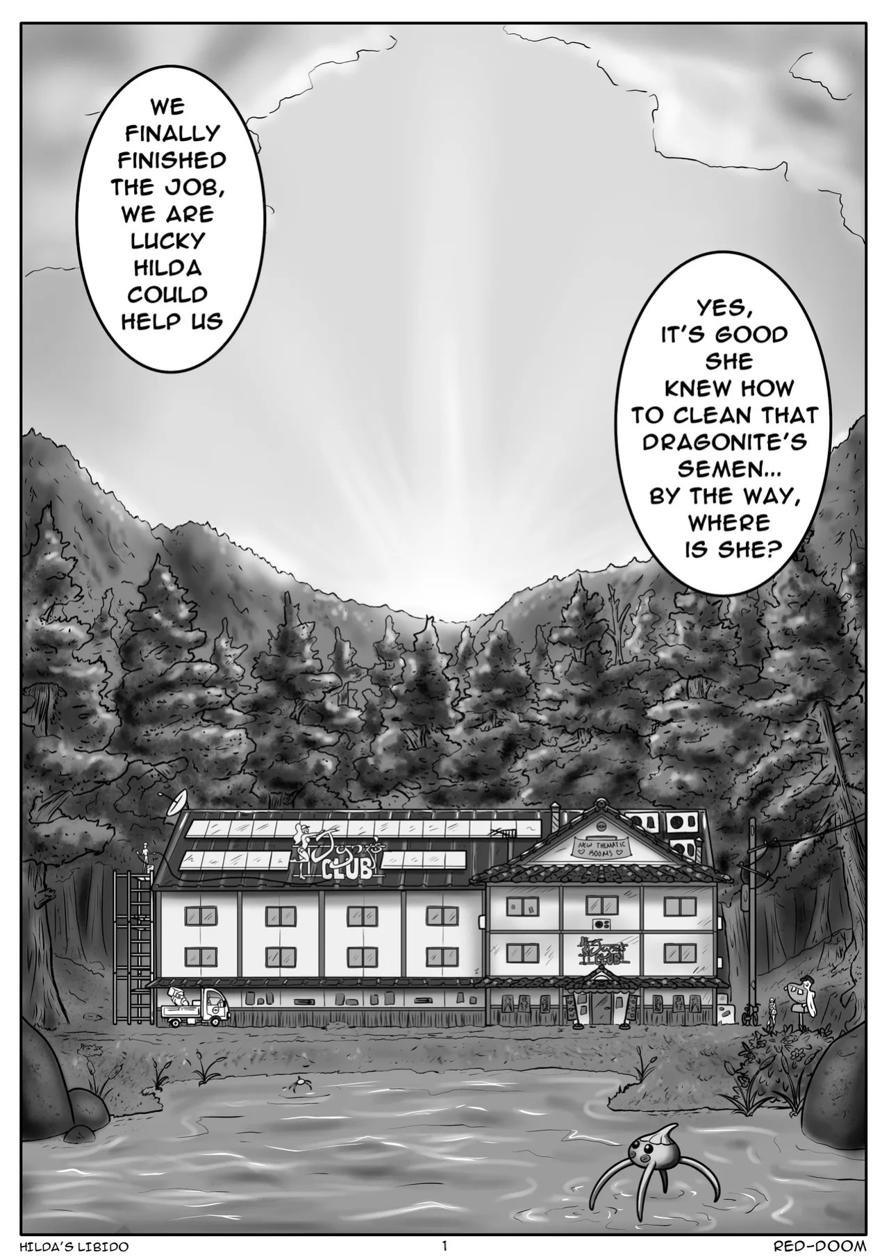 [Red-Doom] Hilda's Libido Ch. 1-4 (Pokemon) [Ongoing]