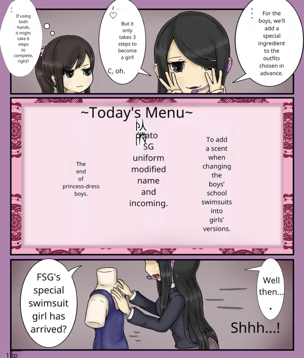 Forced girls transformation