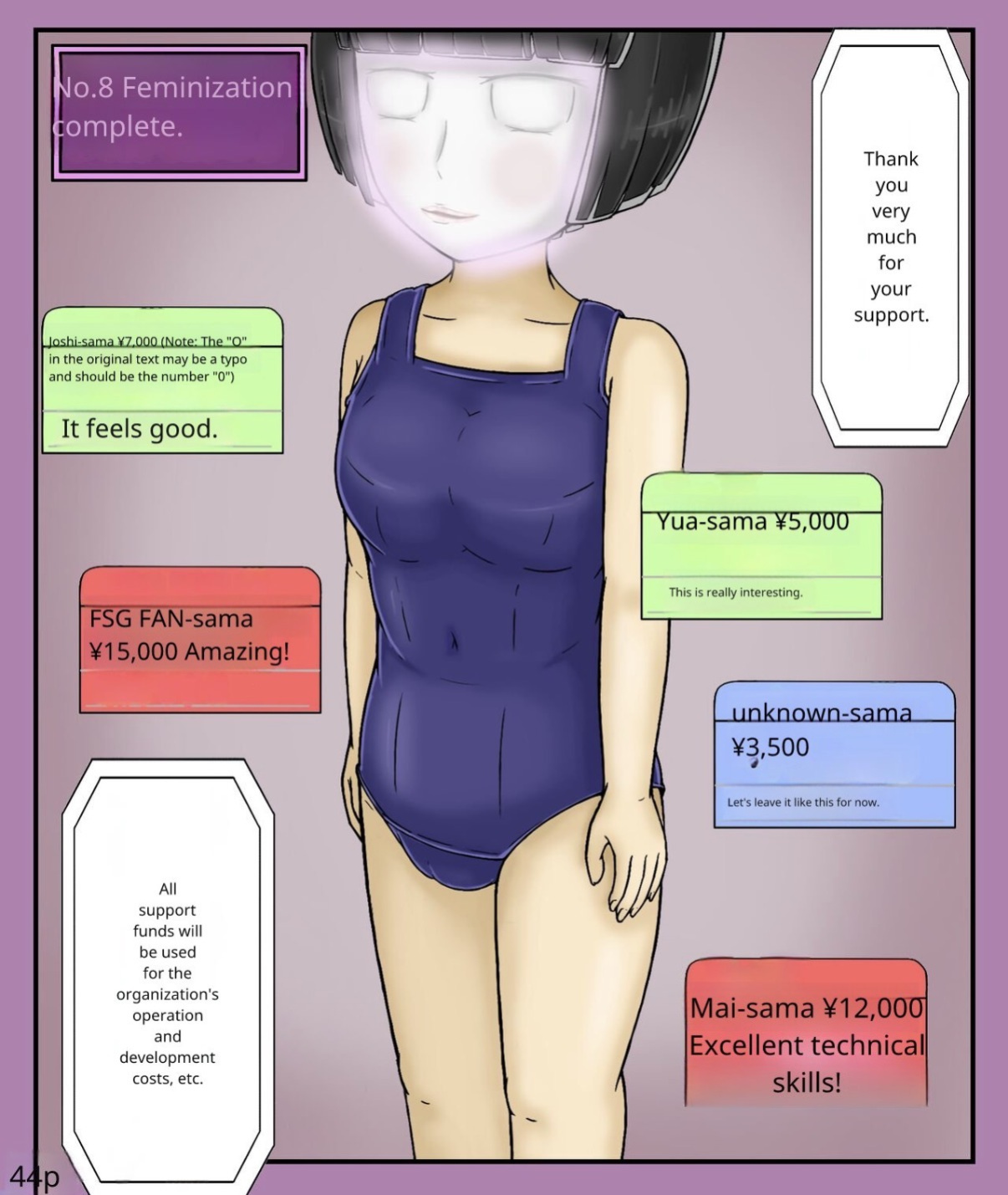 Forced girls transformation