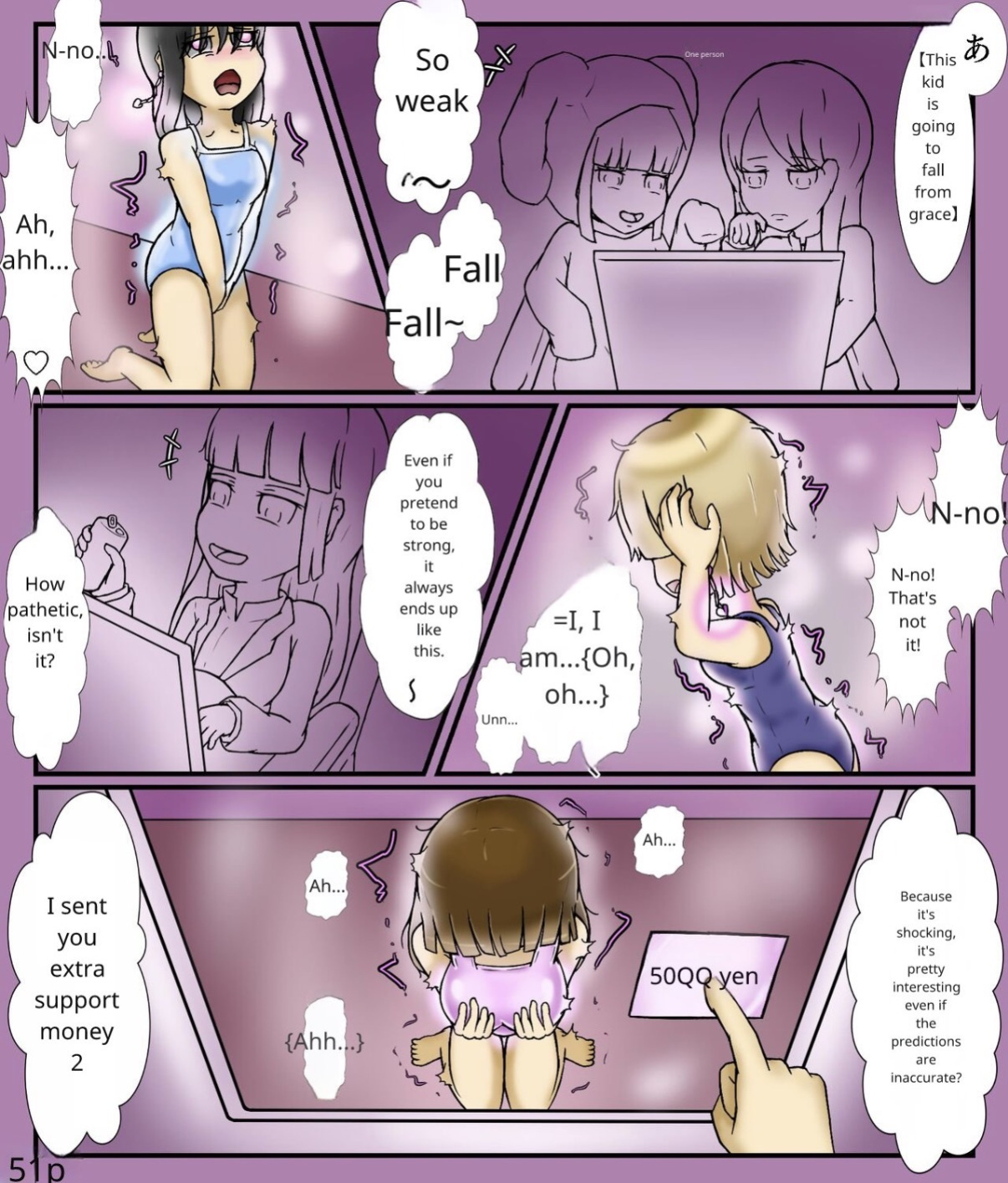 Forced girls transformation