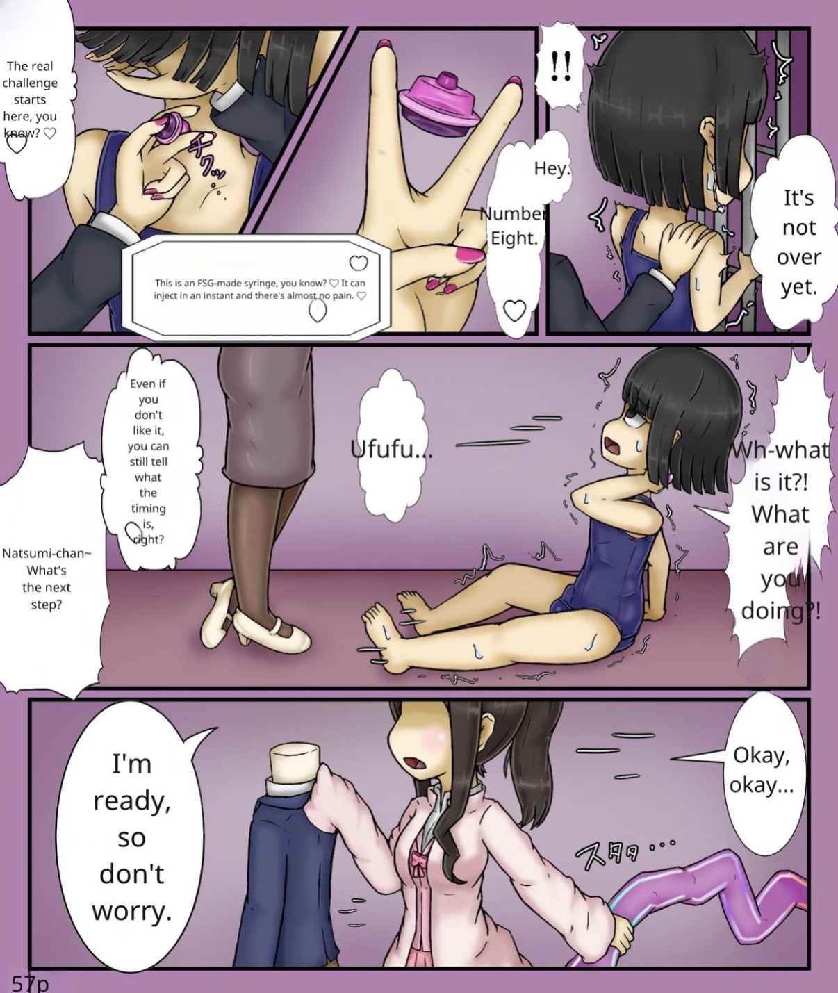 Forced girls transformation