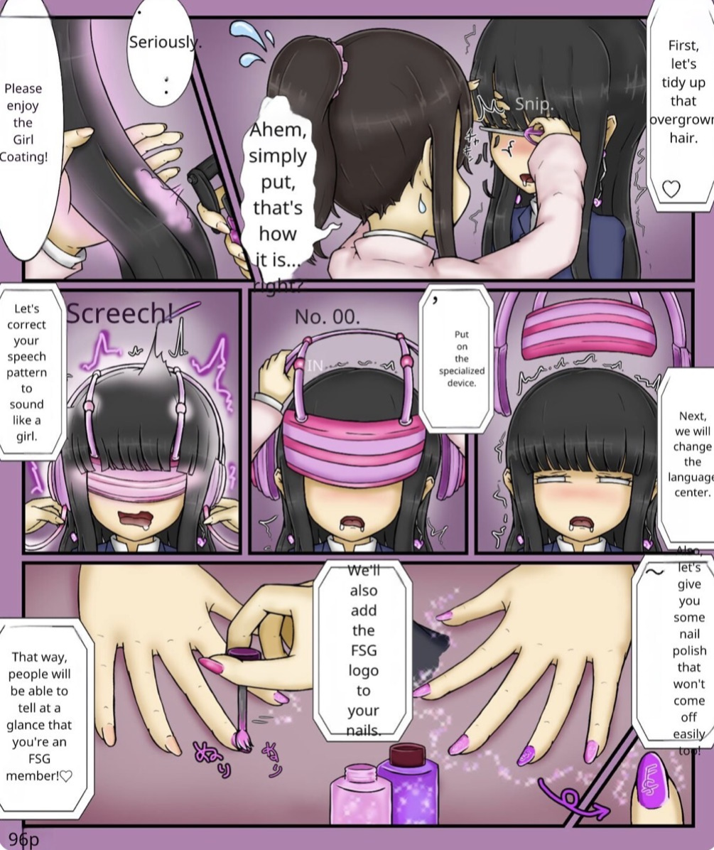 Forced girls transformation