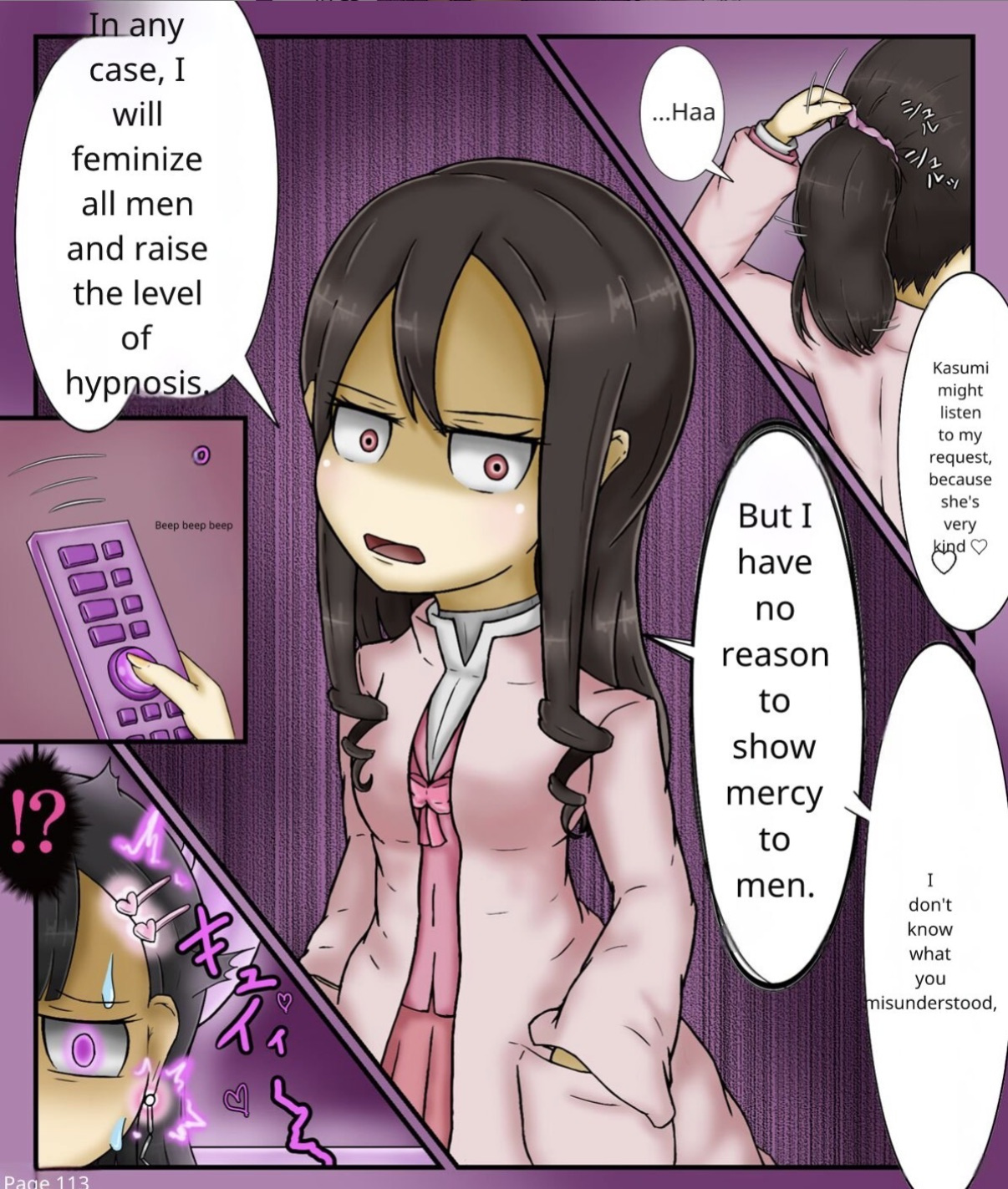 Forced girls transformation