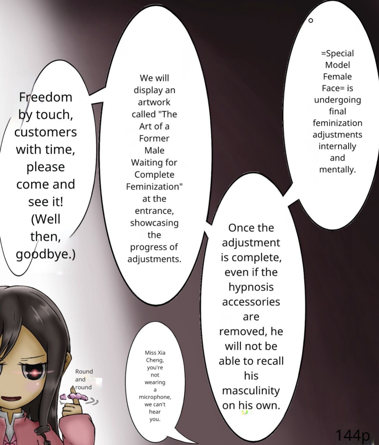 Forced girls transformation