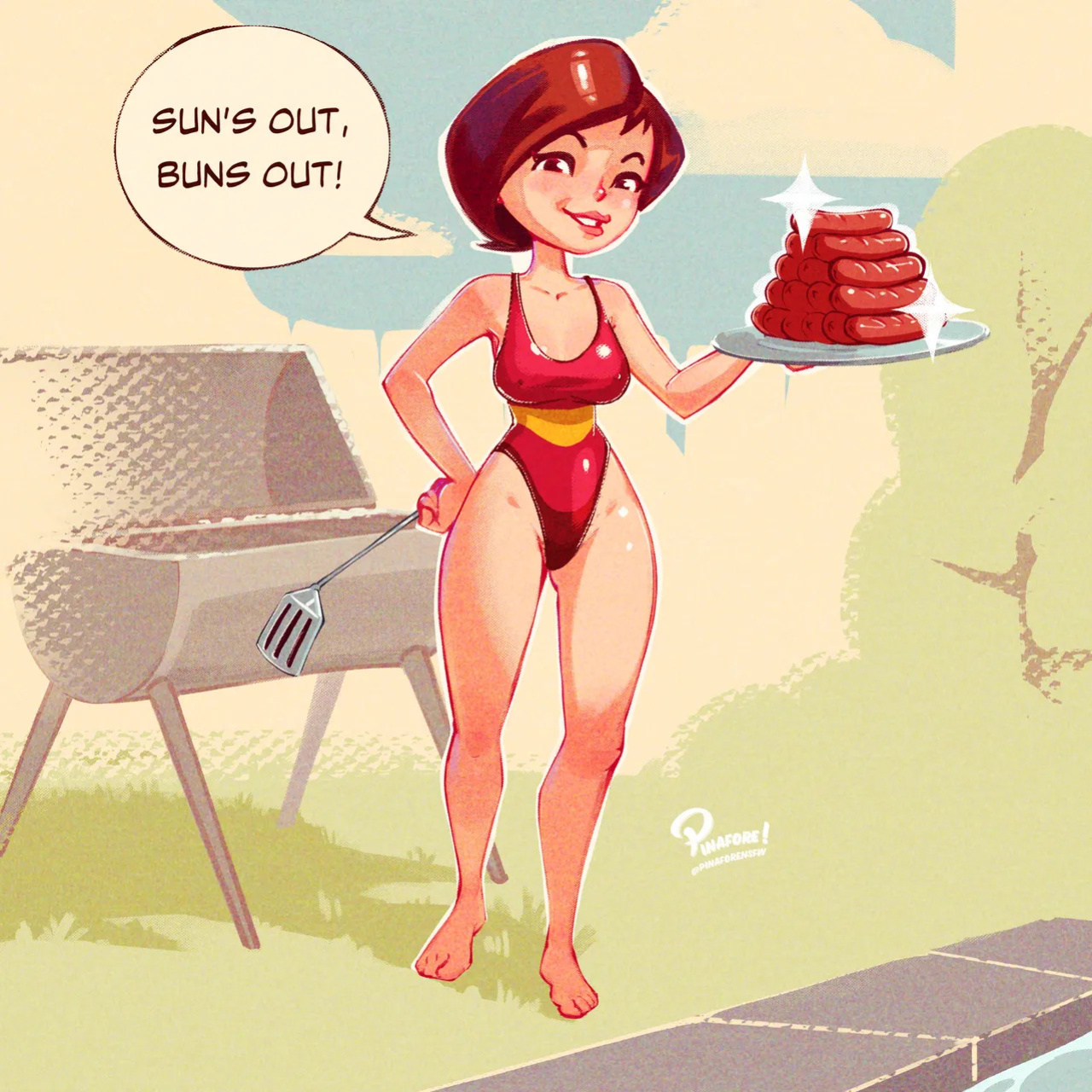 [Pinafore] Mother's Day Special: MILFs BBQ (Ongoing)