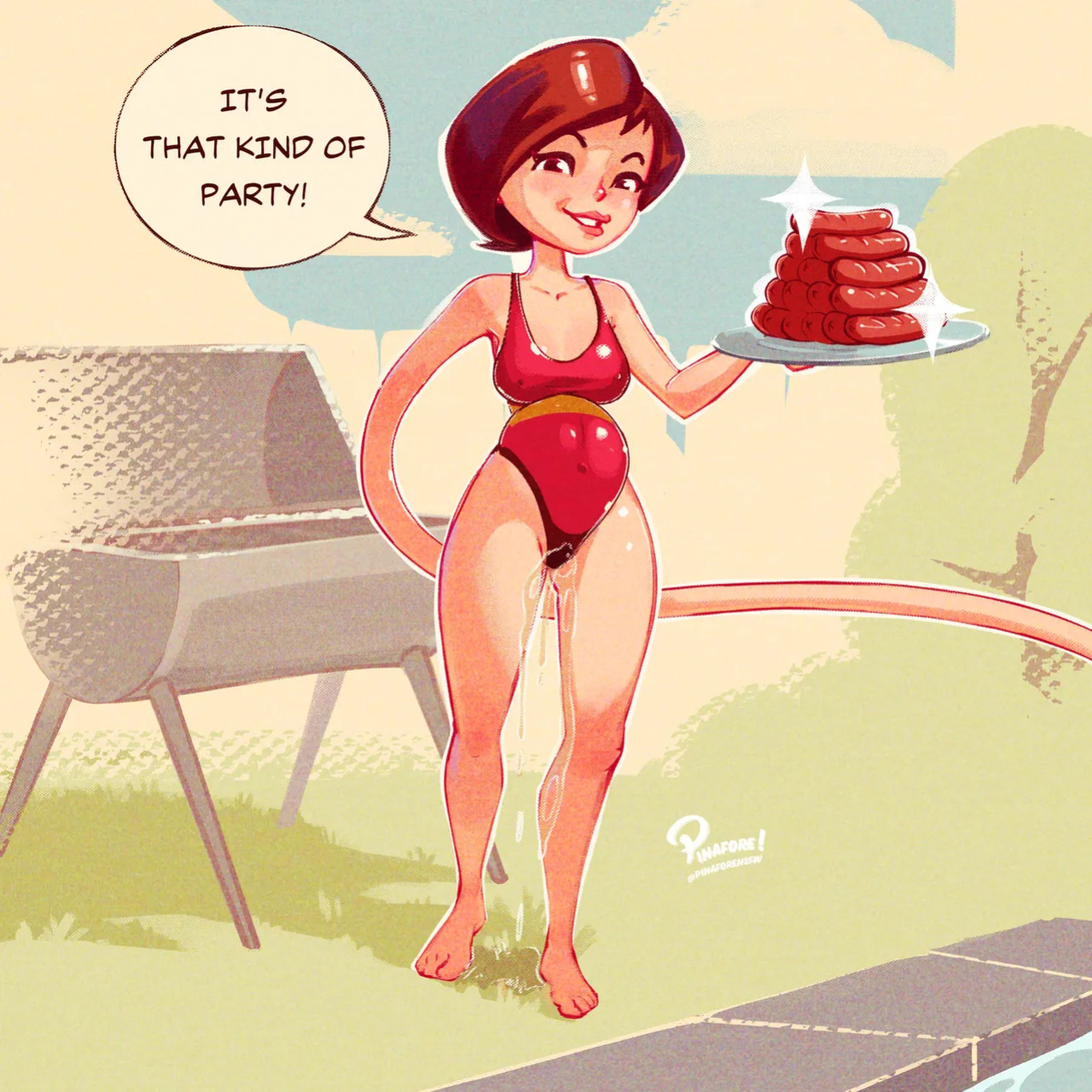 [Pinafore] Mother's Day Special: MILFs BBQ (Ongoing)