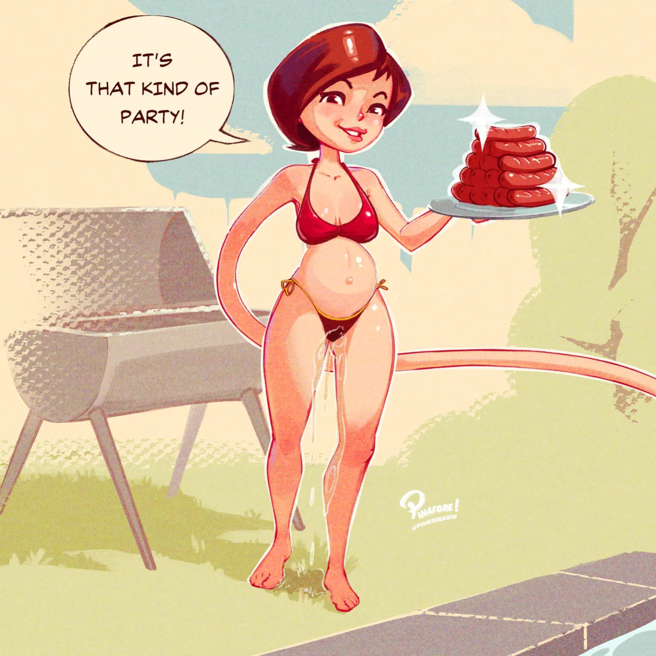 [Pinafore] Mother's Day Special: MILFs BBQ (Ongoing)
