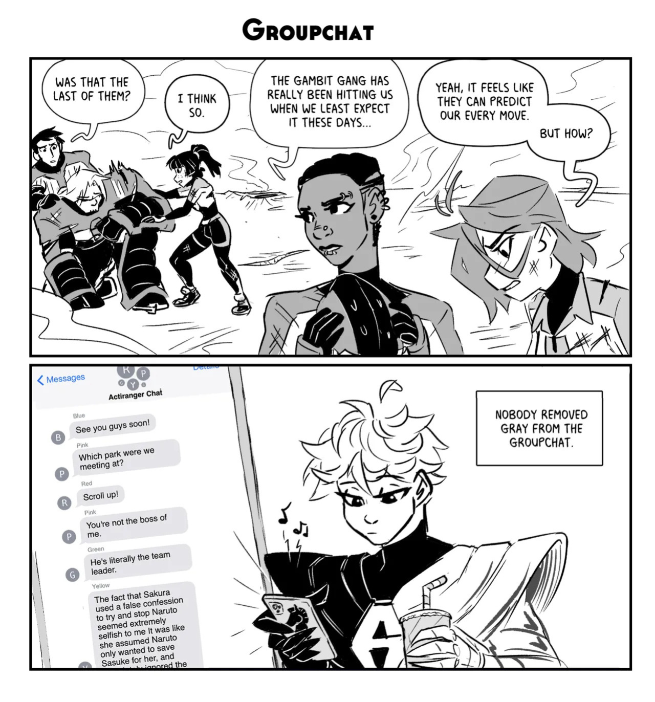 [Spicymancer] Acti-Rangers (OC)