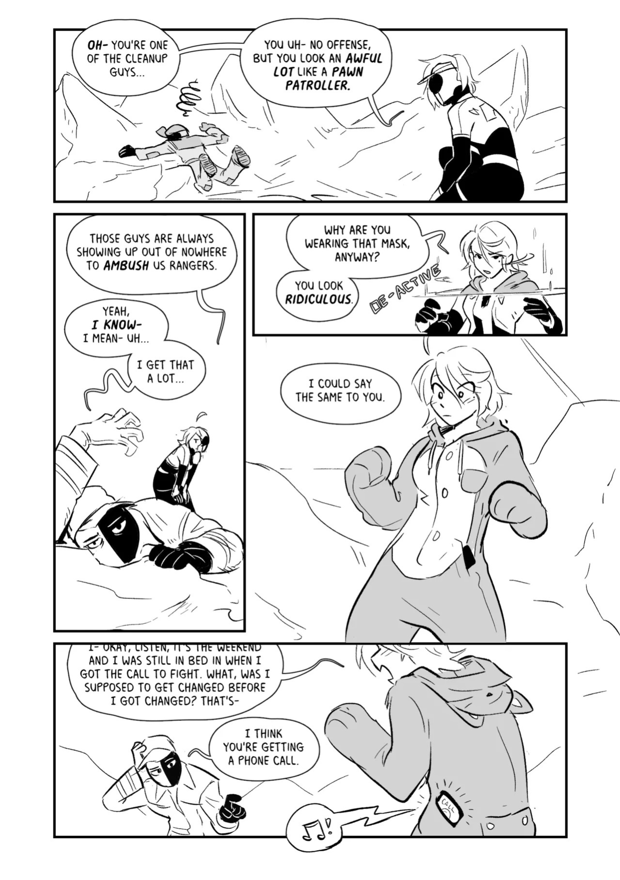 [Spicymancer] Acti-Rangers (OC)