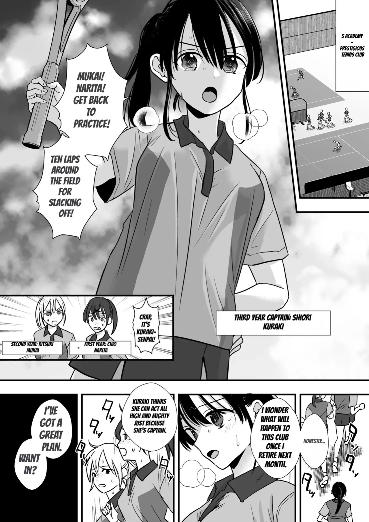 Bullying by Senior Members of the Tennis Club [テニス部の先輩いじめ]
