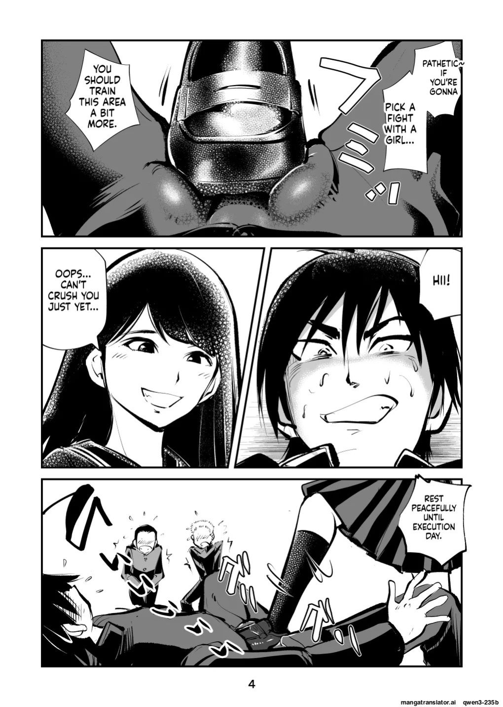 [Pecan (Makunouchi)] Chinkei Shikkou 3| Implementing Penis Penalty