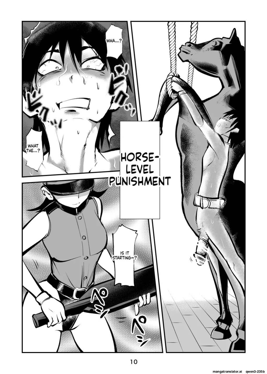 [Pecan (Makunouchi)] Chinkei Shikkou 3| Implementing Penis Penalty