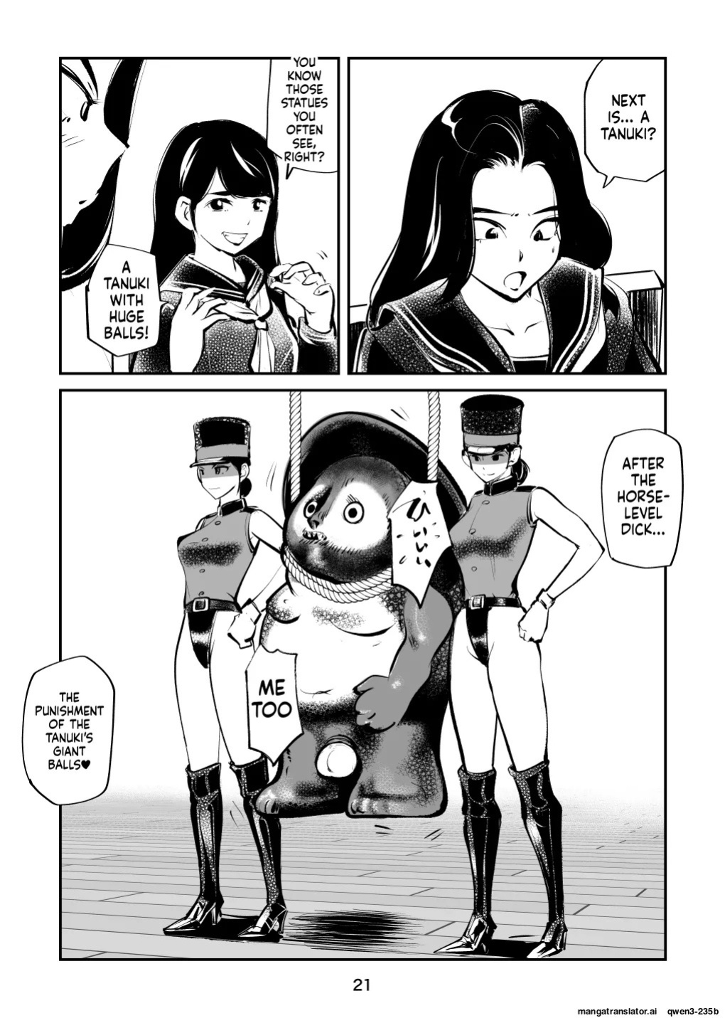 [Pecan (Makunouchi)] Chinkei Shikkou 3| Implementing Penis Penalty
