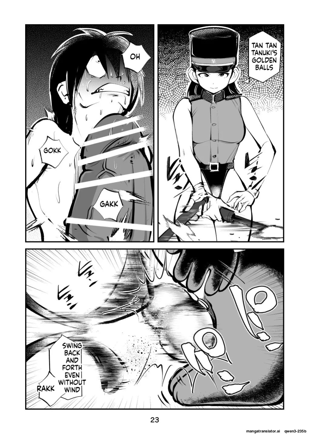 [Pecan (Makunouchi)] Chinkei Shikkou 3| Implementing Penis Penalty