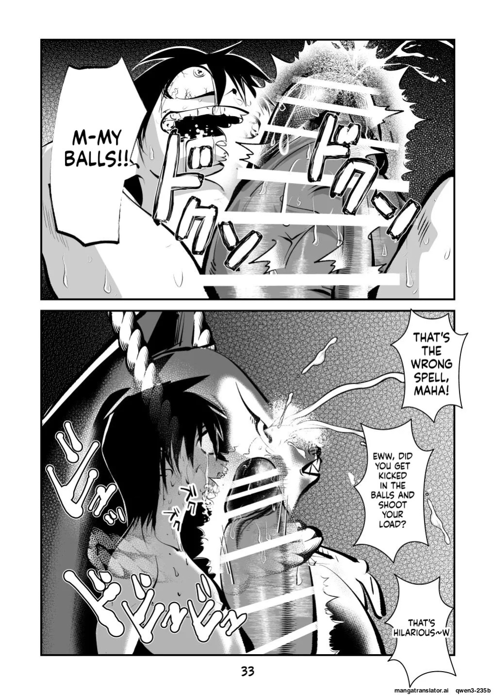 [Pecan (Makunouchi)] Chinkei Shikkou 3| Implementing Penis Penalty