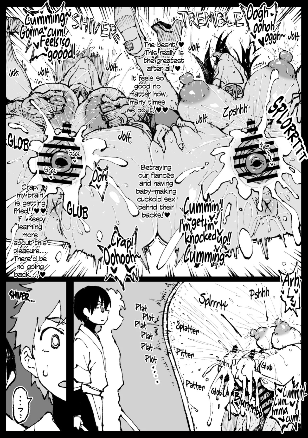 [Ahemaru] Sisters seduced by their fiancé's father-in-law [English] [KOKORO个人汉化]