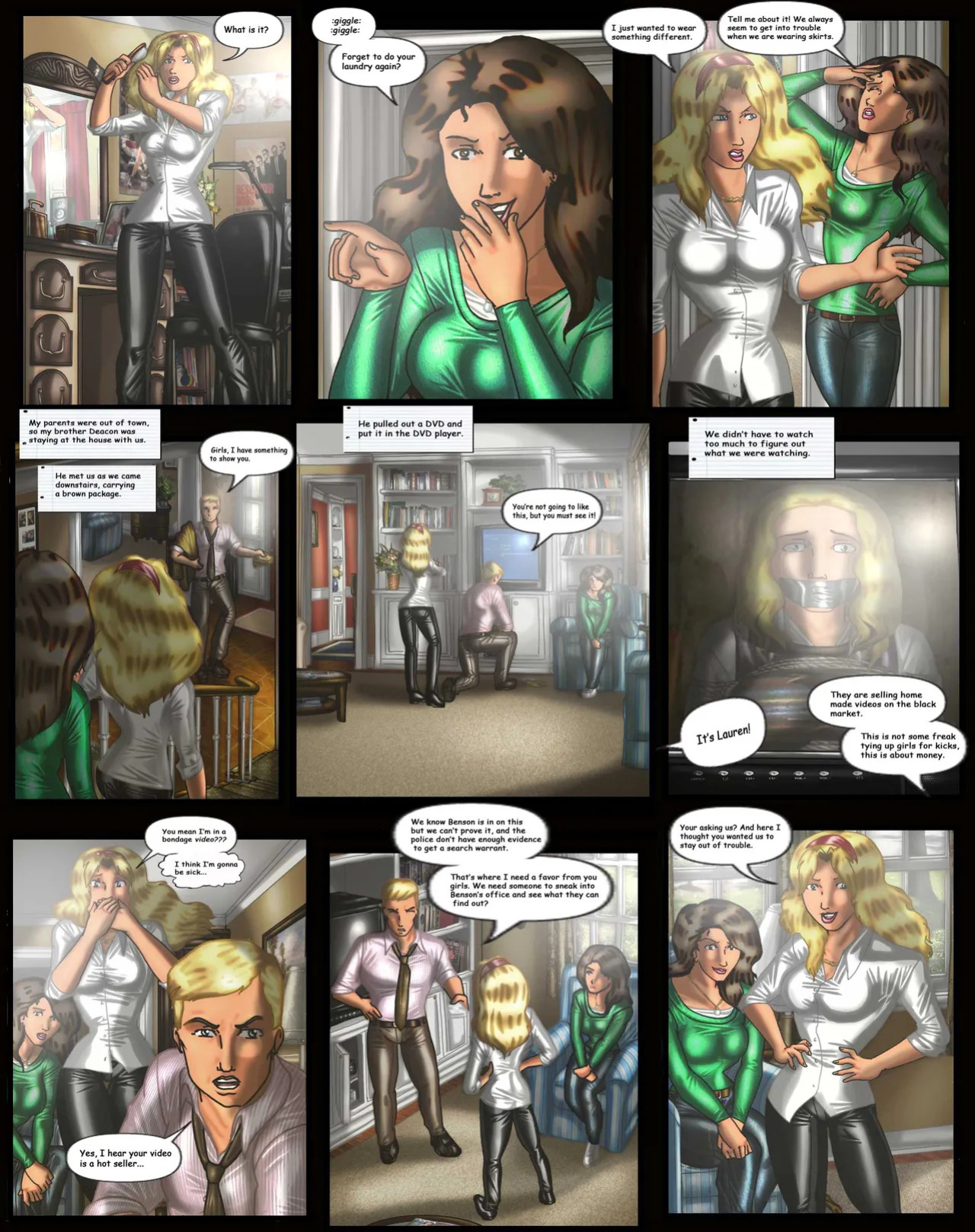 [Deanna & Tracey] The Principal's Girls