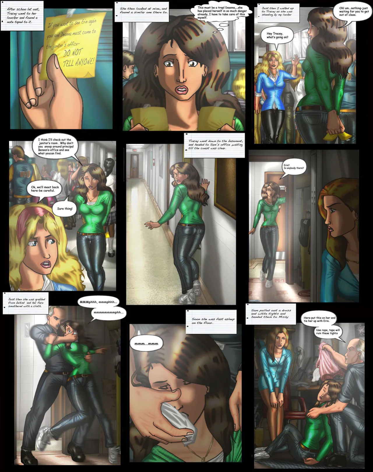 [Deanna & Tracey] The Principal's Girls