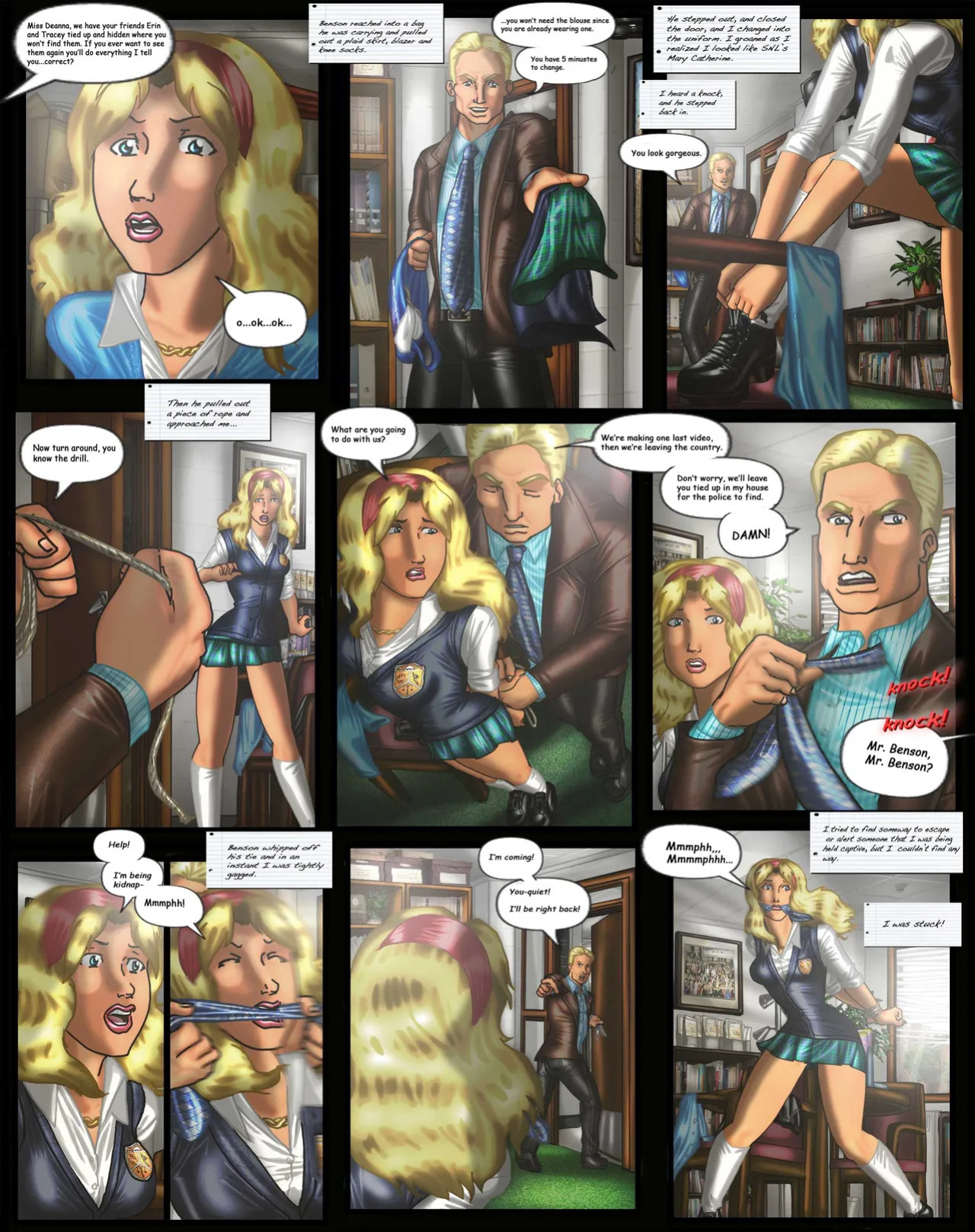 [Deanna & Tracey] The Principal's Girls