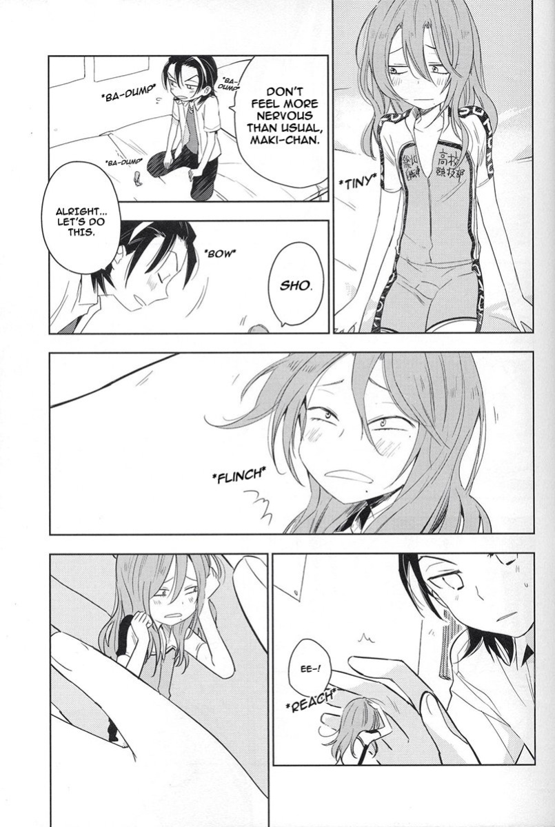 [Statice (Yurihara Aki)] Te Nori Maki-chan (Yowamushi Pedal) (English)