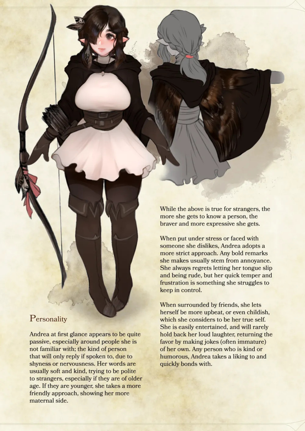 [various] Andrea/Andriana Averill (Dungeons & Dragons/OC by NatTheLich)