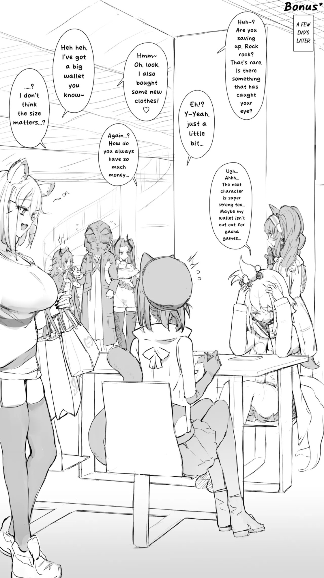 [Neko no Youchuu | 猫の幼虫] Teen-nights ③ - Rockrock (Arknights) [English] [RagsSgar_Translations]
