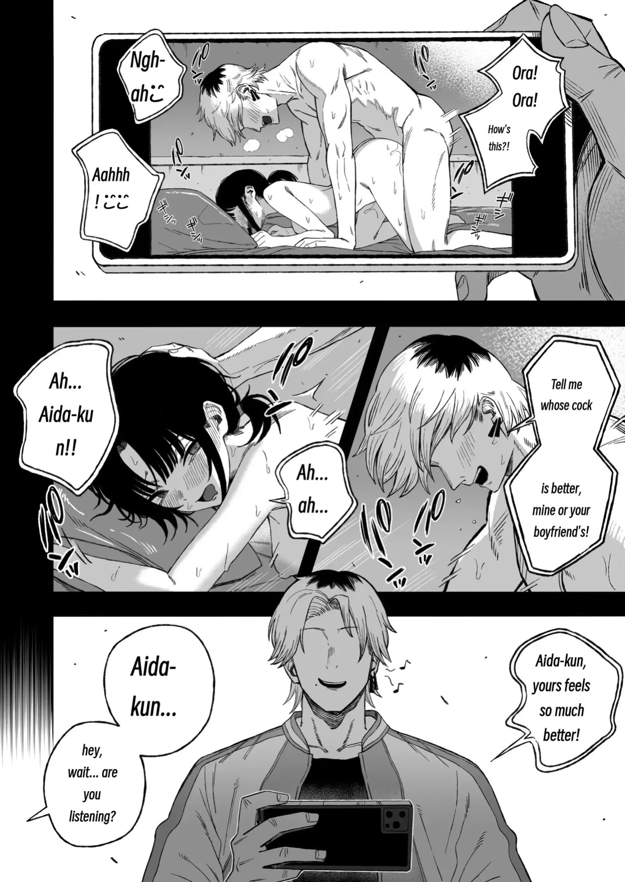 [Yofukashi no Heya (Yonayona)] Turning a Cuckolder into a Girl [MTL]