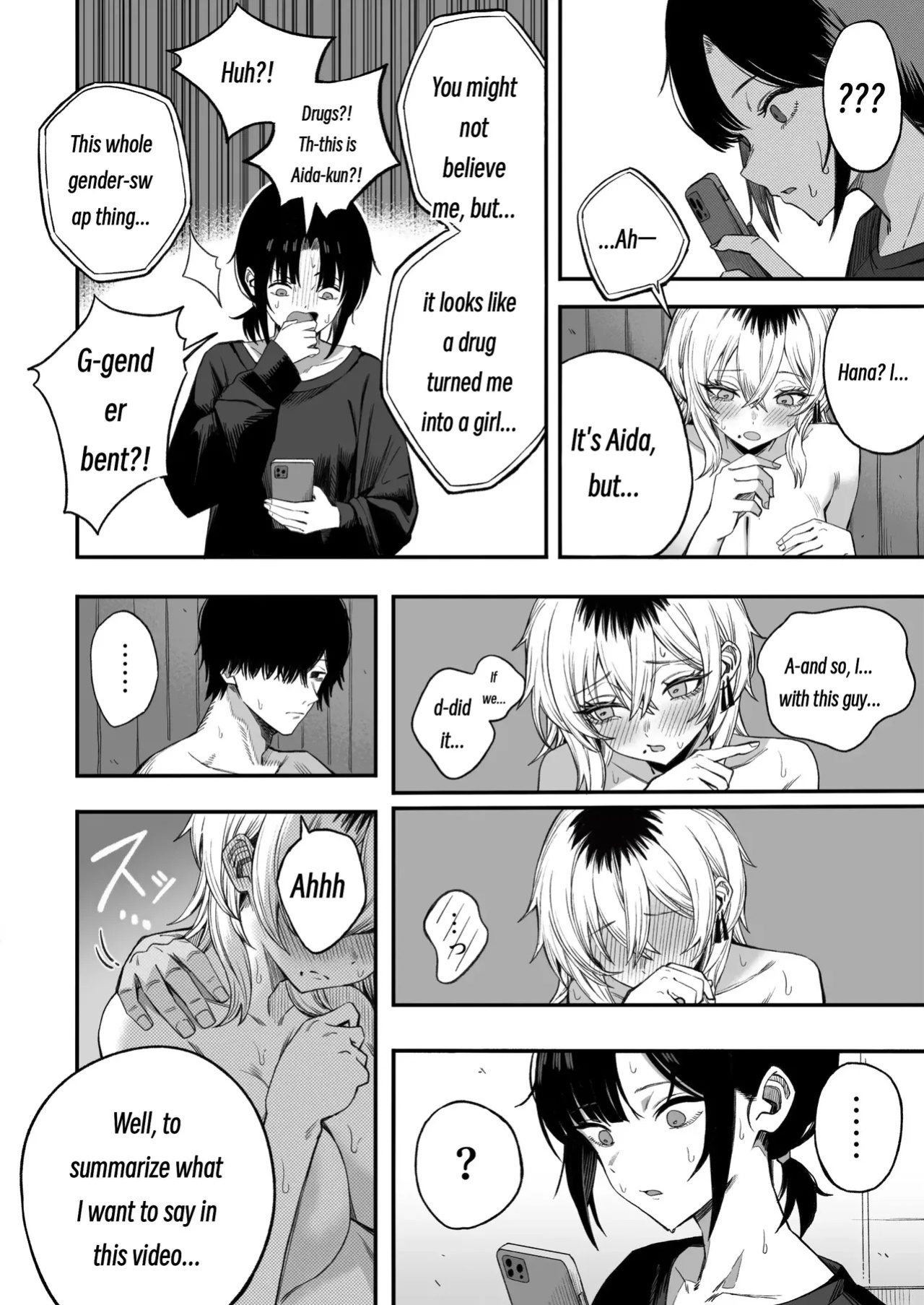 [Yofukashi no Heya (Yonayona)] Turning a Cuckolder into a Girl [MTL]