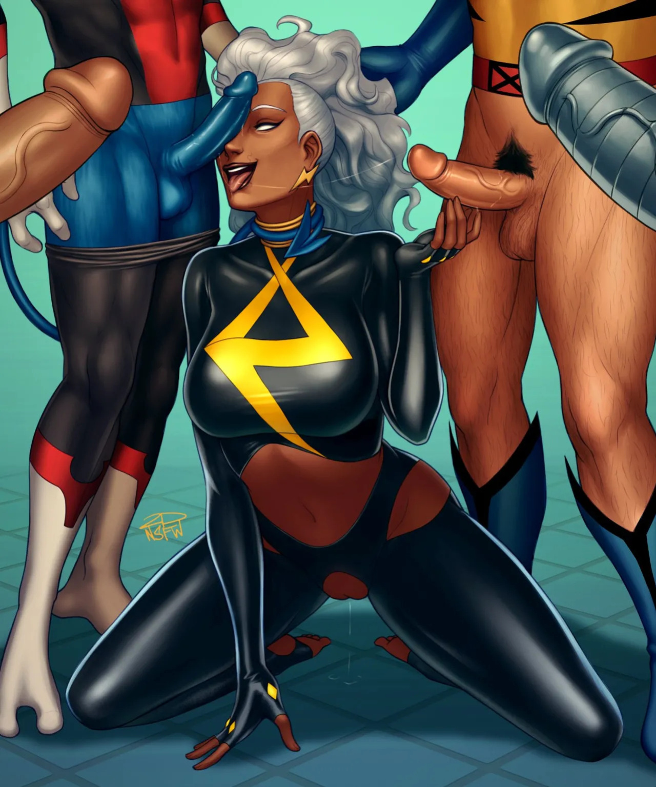 Storm / Wolverine (X-Men).