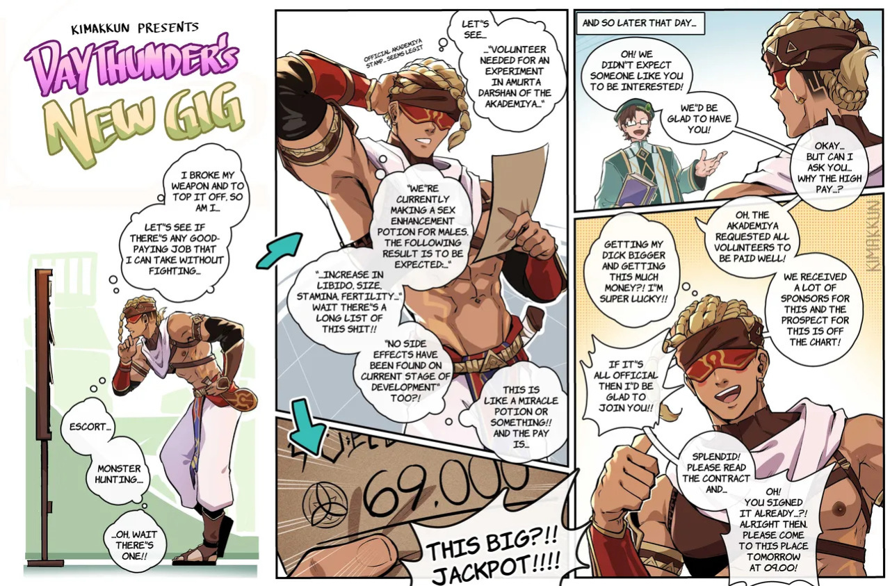 [kimakkun] Daythunder's New Gig [English]