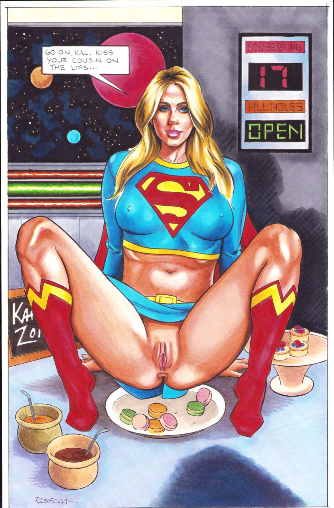 [Rebecca] Girls of the JLA