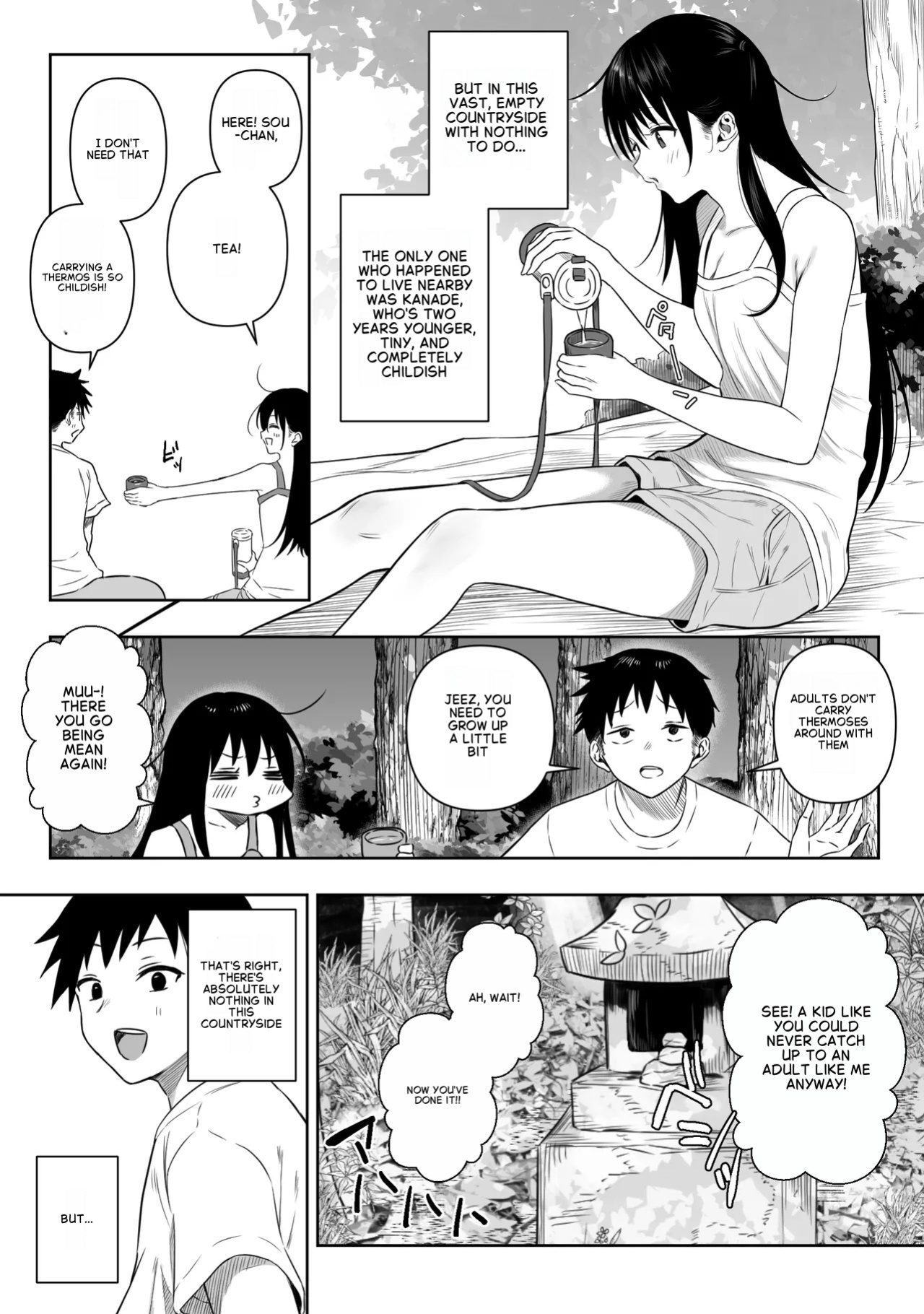 [Ruutyan] Joui Sonzai ga Iru Boku no Inaka ~Himitsu no Asobi Hen~ [English]