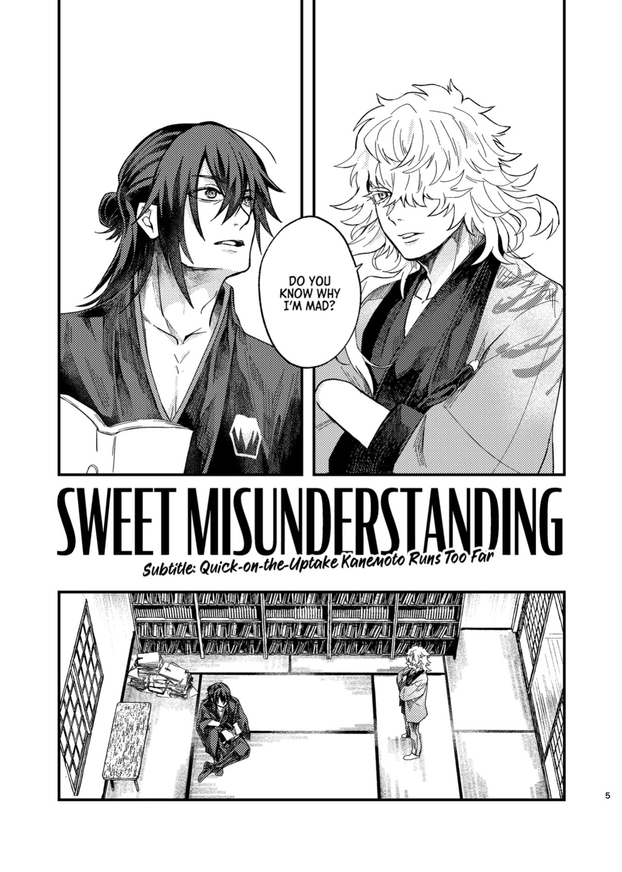 [S.T.O (Kazaki)] SWEET MISUNDERSTANDING (Touken Ranbu) [English] [mayabird] [Digital]