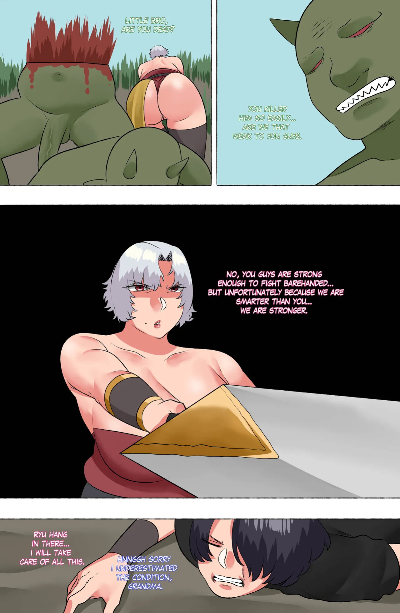 [Neko Plus] Berserk Grandma ENG
