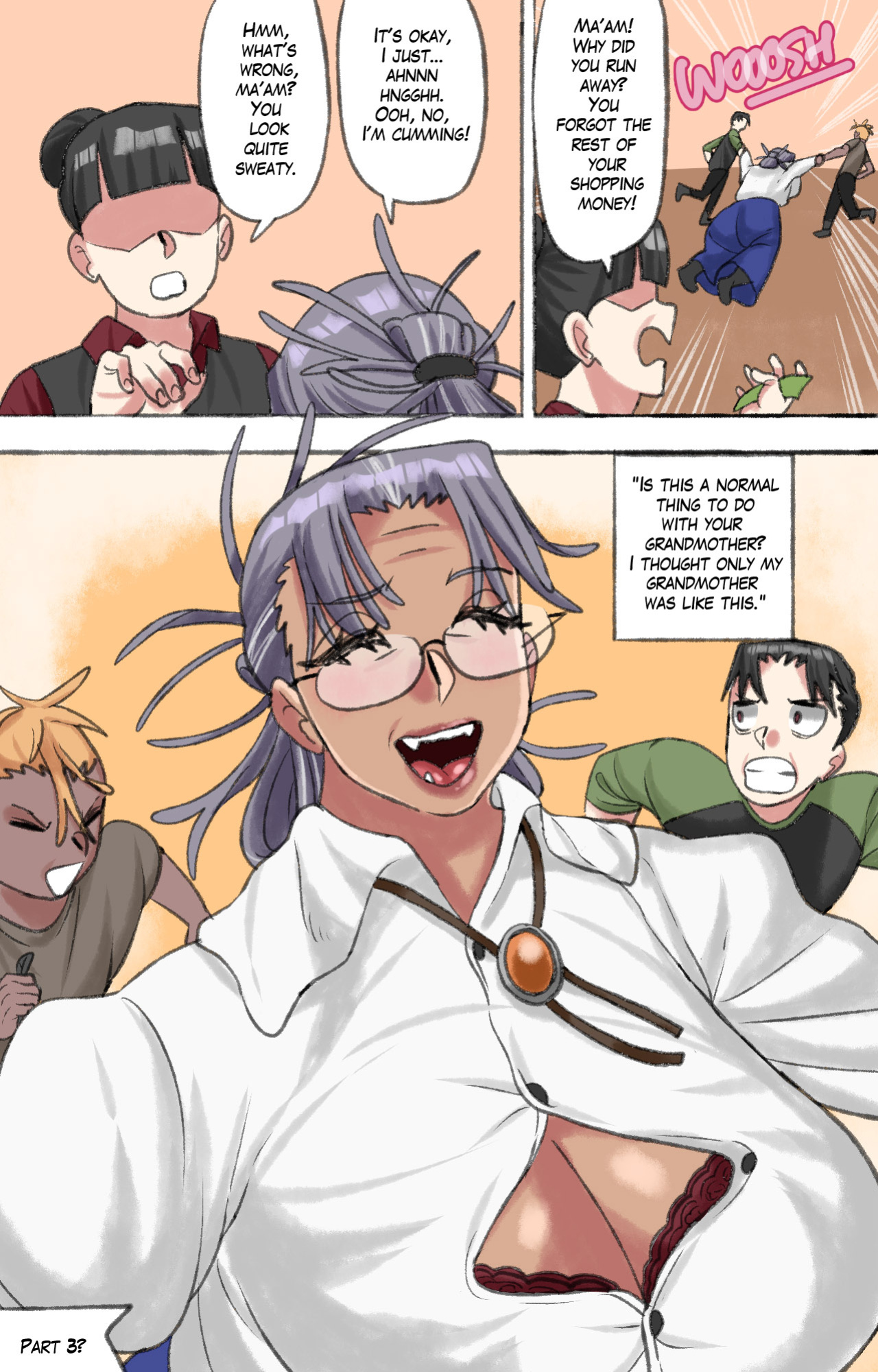 [Neko Plus] Present for my sweet grandma (ENG)