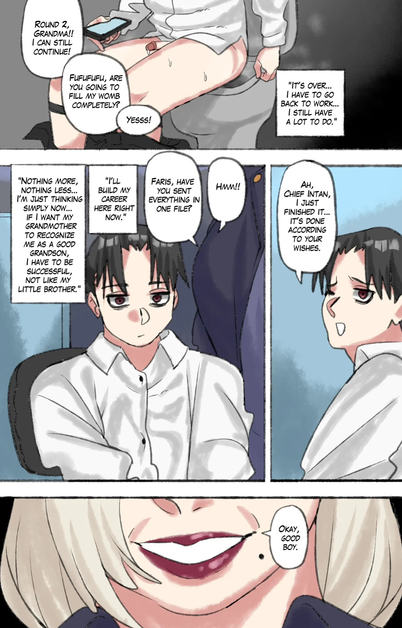 [Neko Plus] Present for my sweet grandma (ENG)