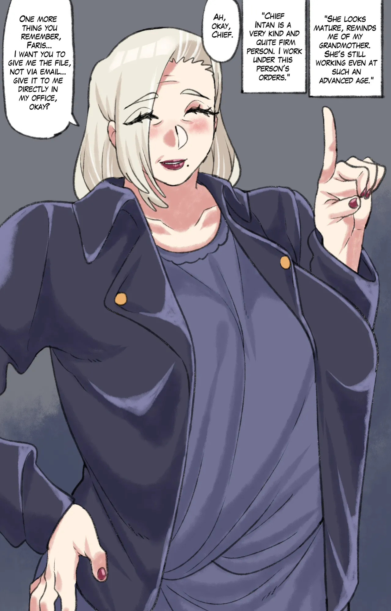 [Neko Plus] Present for my sweet grandma (ENG)