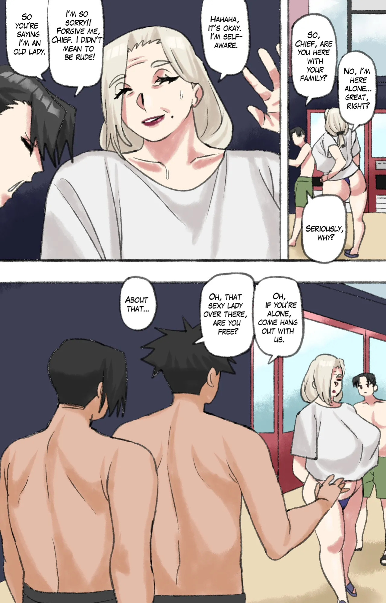 [Neko Plus] Present for my sweet grandma (ENG)