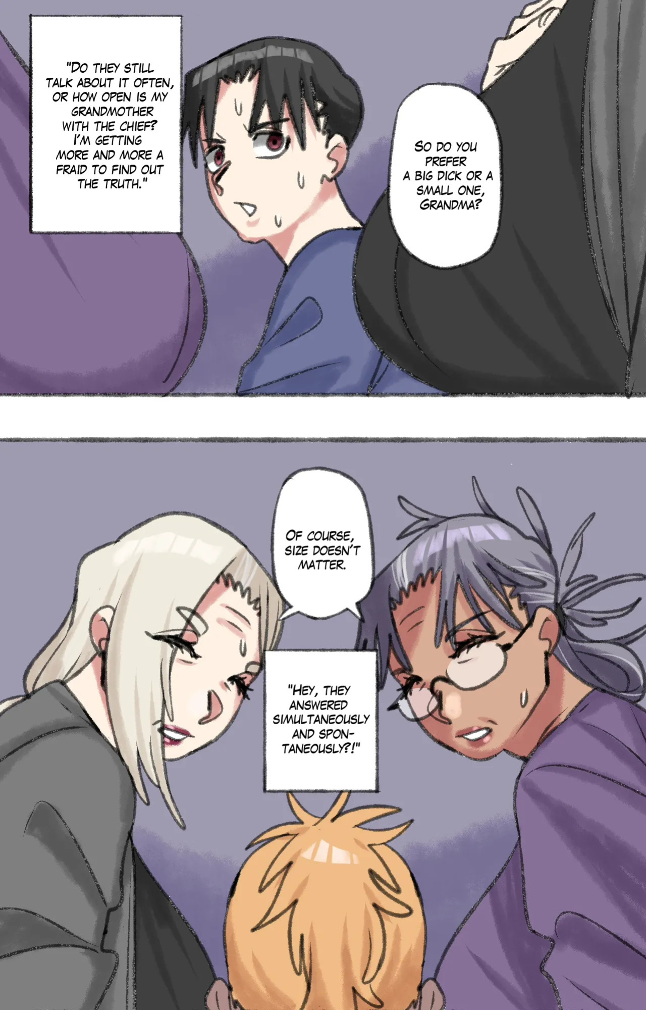 [Neko Plus] Present for my sweet grandma (ENG)
