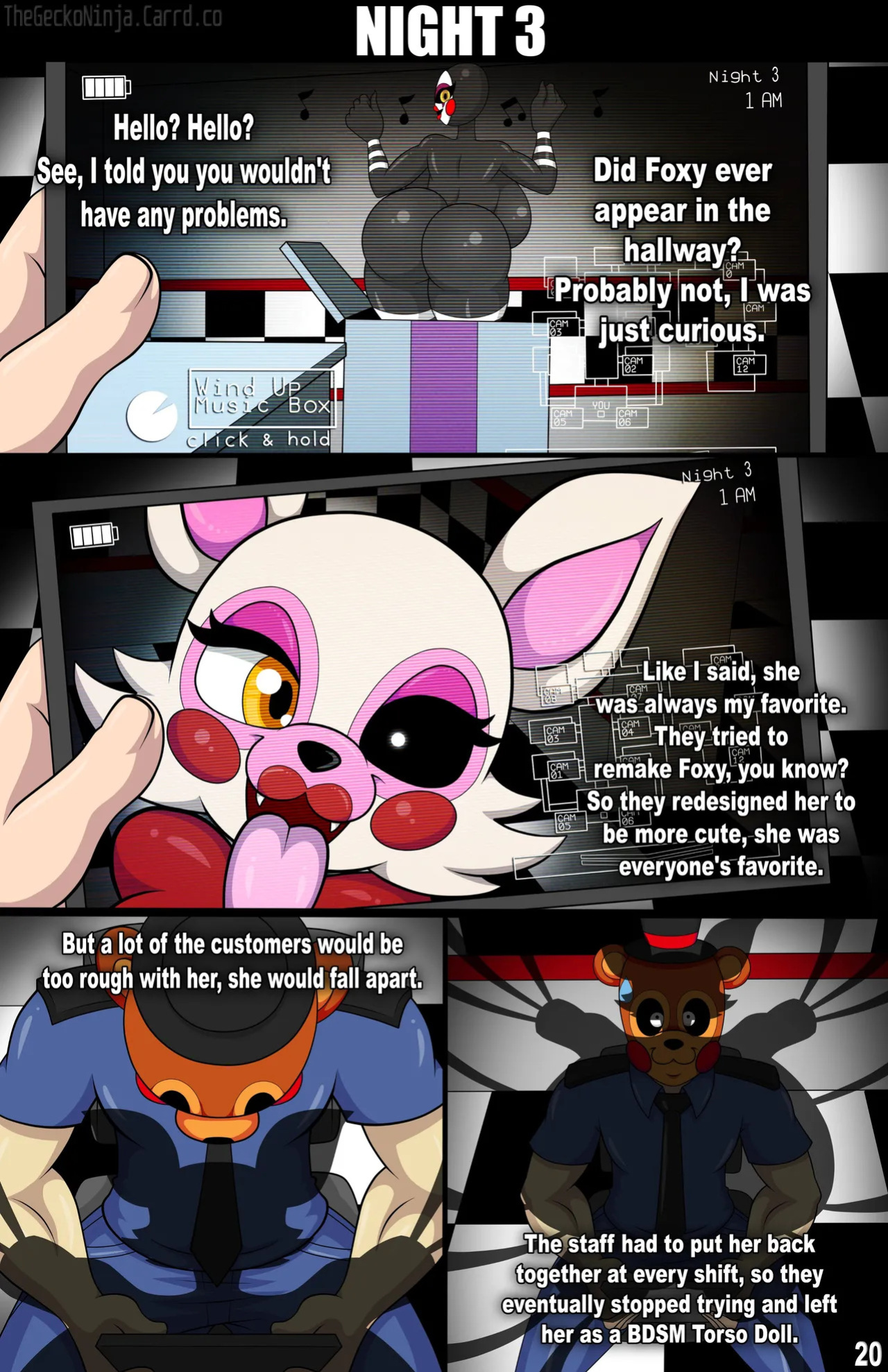 [TheGeckoNinja] Five Fucks at Freddy's 2 (Ongoing)