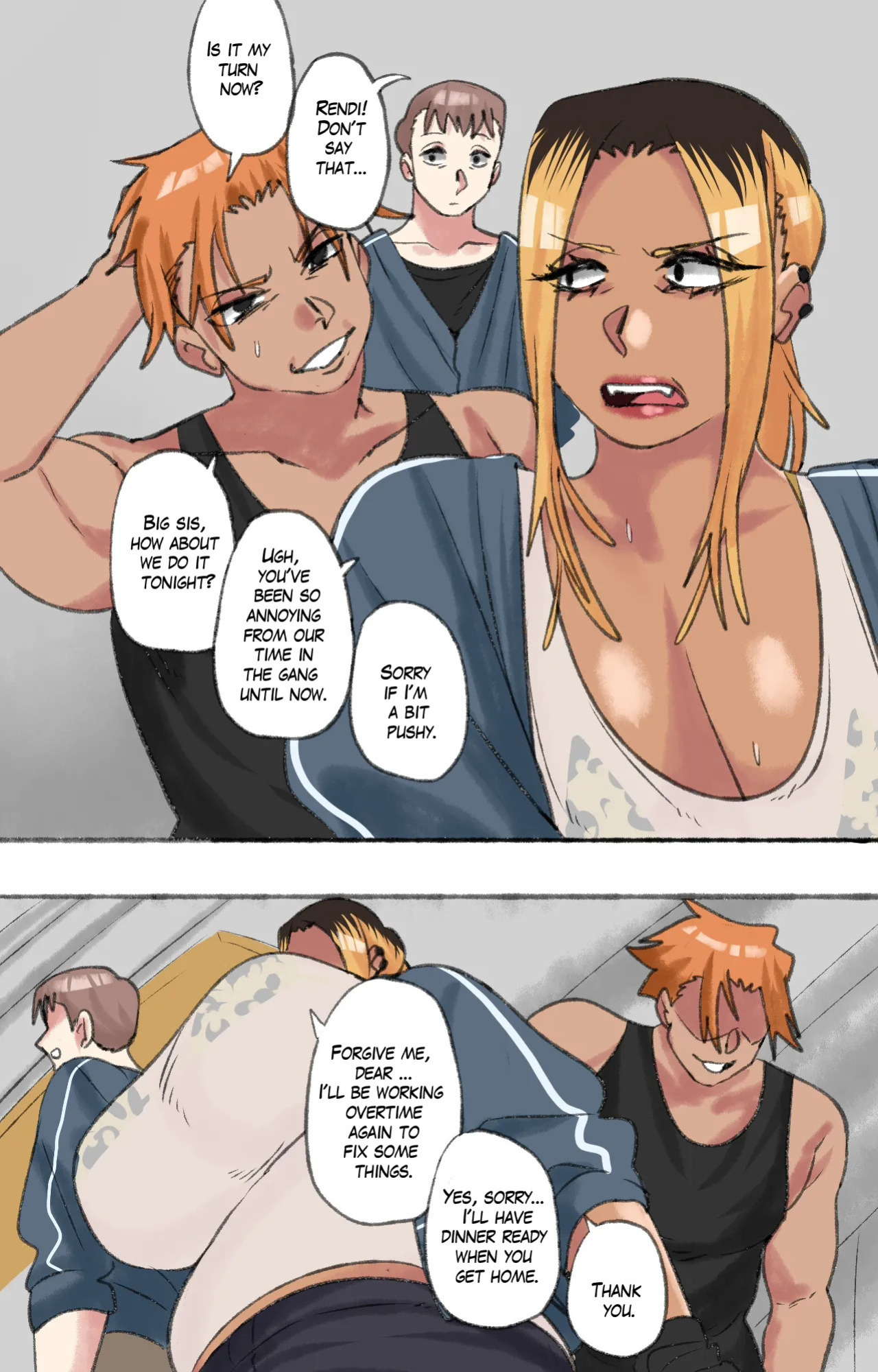 [Neko Plus] Gyaru Wife ENG
